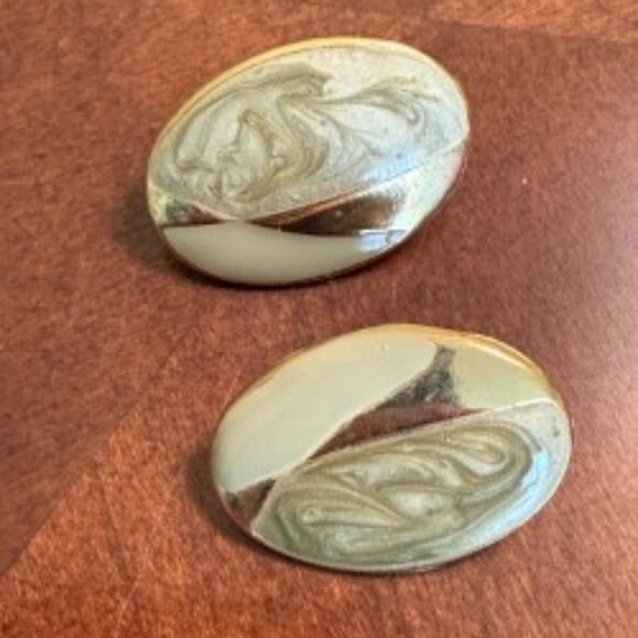 Source Unknown Jewelry - Earrings - Soft Green